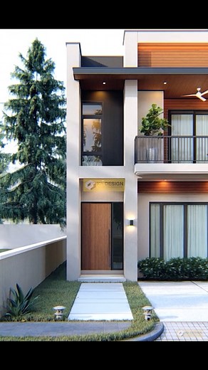 50K views · 1K reactions | 2 Storey House Design | 3 Bedroom | 7m x 9m #modernhouse #modernhousedesign #simplehousedesign #smallhouse #Tinyhouse #housedesign #smallhousedesign #homedesignideas | 3D Kh DESIGN | Facebook