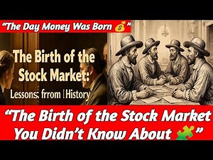 The Birth of the Stock Market: How Trade and Risk Built Modern Finance #StockMarketHistory
