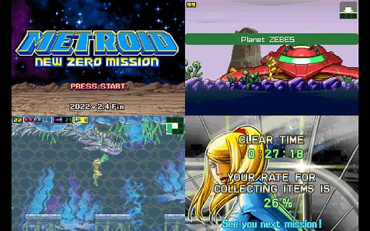 【TAS】Metroid: New Zero Mission速通 37min9s