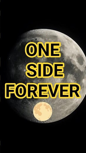🌕 Why We Only See ONE Side of the Moon! | Tidal Locking Explained