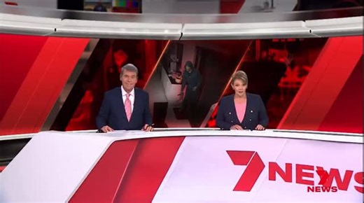 Security cameras have captured an armed man creeping through a house in Perth’s north. At home - was a young mother. #7NEWS | 7NEWS Perth