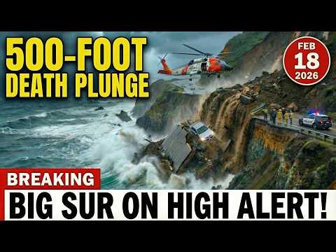 Highway 1 REOPENS After 3-Year Closure — FIRST Death Happens as 70 MPH Storms BATTER $162M Repairs!