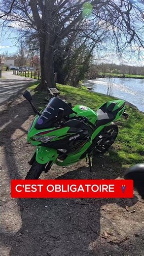 A mandatory modification on a motorcycle