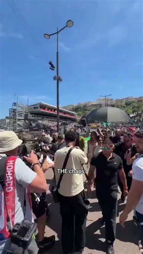 Kardashian traffic jam on the pit lane