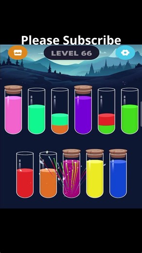 Perfect Color Sorting! So Satisfying to Watch 🌈🧪 #shorts