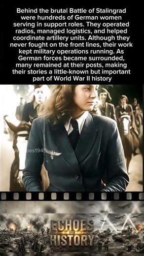 The Untold Story of Germany's Women at Stalingrad #shorts