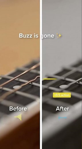 Fix Buzzing Strings Fast! #basicmusiceducation #guitar #musicology
