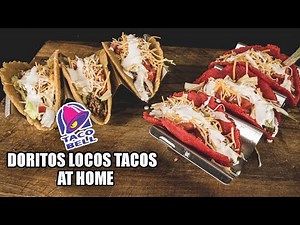 Homemade Doritos Locos Tacos (Better Than Taco Bell?)