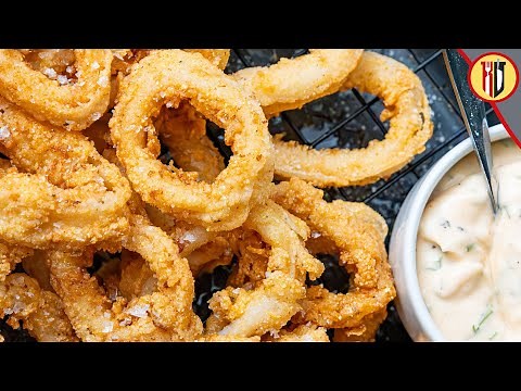 Easy Crispy Calamari Rings Recipe