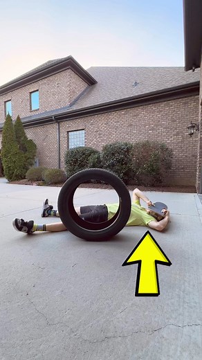 Learning to ride a skateboard over a tire! 🛞 | Bob Reese