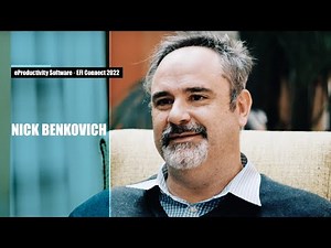 Nick Benkovich · VP Portfolio Product Management · eProductivity Software