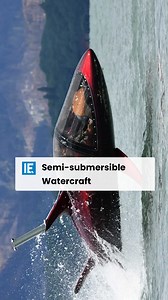 Whether it's fresh or seawater, this unique watercraft creates a whole new experience. | Interesting Engineering