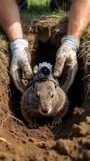 Scientists Put a Camera on a Gopher… This Is What It Saw