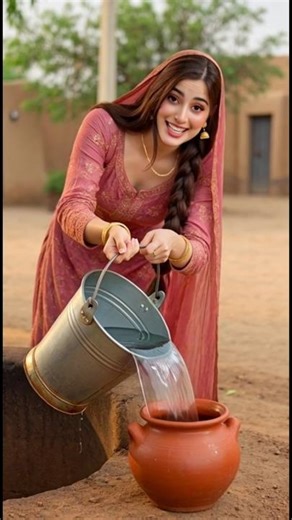 Pakistani Village Girl Morning Routine 🌾 | Real Village Life Pakistan #shorts