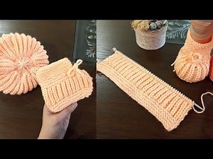 Very Easy Knitting Baby Booties , Shoes , Boots, Socks ,Slippers With Written Instructions