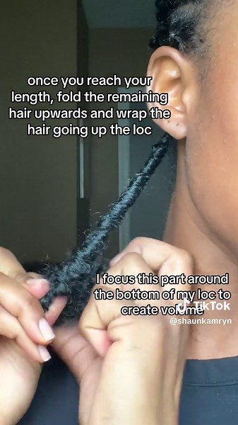 natural faux loc bob tutorial for those that ask about my hair