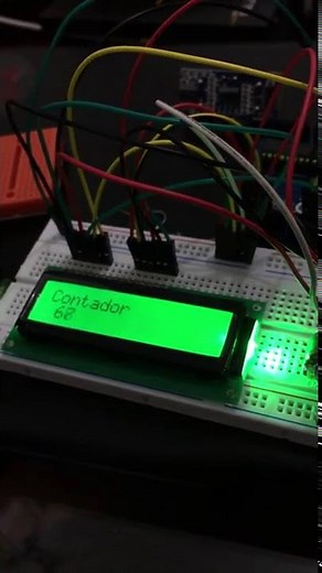 Contador com LCD no Arduino