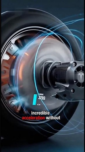 Inside a Tesla Car Engine – 3D Hyper-Realistic Electric Motor Animation