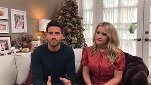 We are LIVE with Emily Osment and Ryan Rottman stars of the upcoming Miracles of Christmas premiere Christmas Wonderland! What would you like to ask them? | Hallmark Mystery