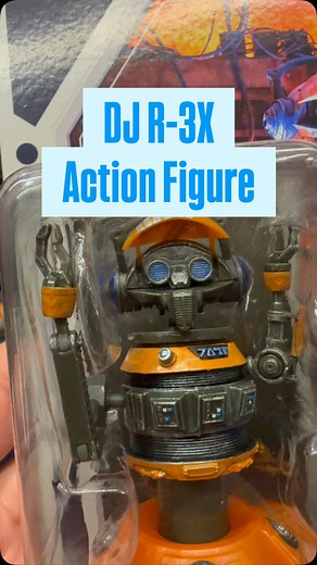 1.1K views · 51 reactions | Finally tracked down the DJ R-3X action figure at Droid Depot! This former Star Tours pilot now spins the beats at Oga’s Cantina. A must-have souvenir from Star Wars: Galaxy’s Edge at Disneyland. Fully articulated and ready to party! 敖 #GalaxysEdge #StarWarsCollector #Disneyland #ogascantina #DJR3X | Galaxy's Edge Explorers | Facebook