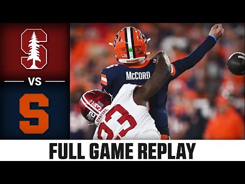 Stanford vs. Syracuse Full Game Replay | 2024 ACC Football