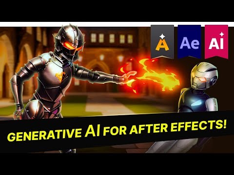 Adobe After Effects - Generative AI & auto animation - Tutorial // Animart.ai