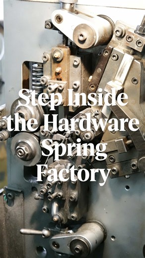 Step Inside the Hardware Spring Factory#factory #factorylife #springmanufacturer #machine #spring