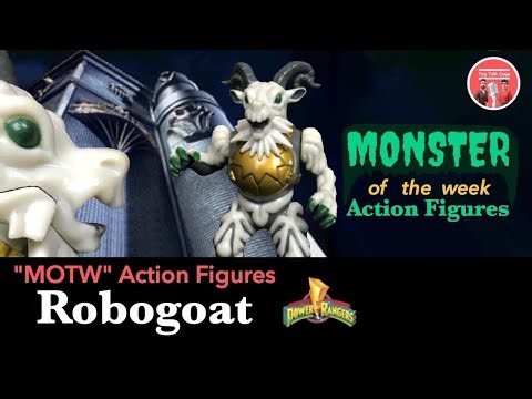 Monster of the Week Action Figures - Robogoat - Mighty Morphin' Power Rangers - Toy Review