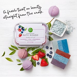 83K views · 16 reactions | Simple Truth Beauty Crate berry bombs make bath time sweeter! Find our new line of food-infused clean beauty products at select stores. Go here to learn more: https://www.kroger.com/b/simpletruth/beauty-crate | Simple Truth | Facebook