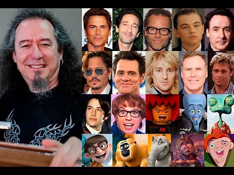 Luis Posada y su recopilación de doblajes:Leonardo DiCaprio , Jack Sparrow, Jim Carrey, etc...