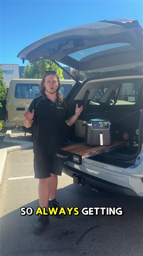 ⚡ Inverters Explained ⚡ This build was all about home comforts on the road — yes, even a full-size air fryer running straight from the setup 😅. We installed a Redarc 2000W inverter so you can power your coffee maker, induction cooktop, air fryer, and more — all 240V straight from the battery. Small appliances? 250–1200W is fine. Want full off-grid luxury? 2–3kW is where it’s at. Want your home comforts on the road? This is the way to do it. Questions about sizing or setup? Drop them in the comm