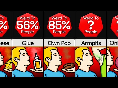 Comparison: How Weird You Are If You Like Sniffing ____?