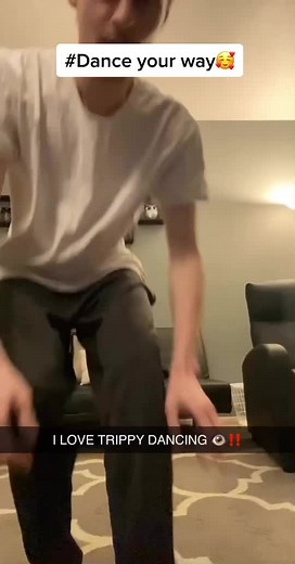 Captivating Trippy Dancing to Music