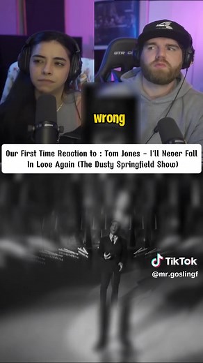 Our First Time Reaction to : Tom Jones - I’ll Never Fall In Love Again #tomjones #illneverfallinloveagain #reaction #pop #traditionalpop