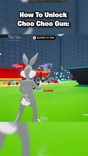 Choo Choo Gun UNLOCK in SUPER 1V1 FFA!