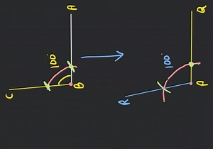 D^{r^{3} W} an angle of measure 84^{\circ} and construct its an... | Filo