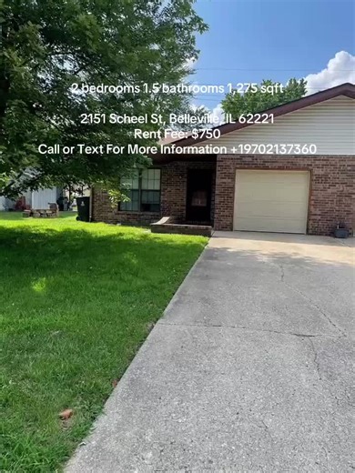 Cozy 2-Bedroom Home in Belleville, IL Available for Rent