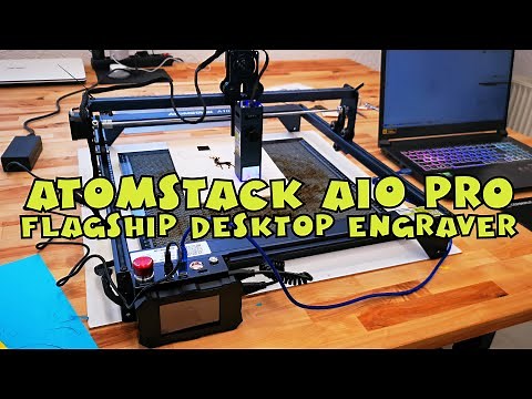 Atomstack A10 pro / S10 pro Lasergravurmaschine 50 Watt