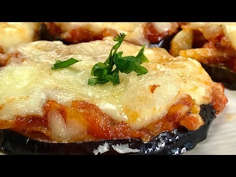 BERENJENAS GRATINADAS al Horno con QUESO Y TOMATE 🍅🧀 Buenísimas!!!!