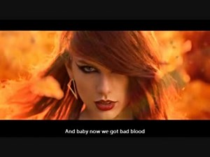 Taylor Swift "Bad Blood" ft. Kendrick Lamar [MV] (Lyrics)