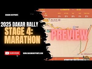 2025 Dakar Rally: Stage 4 Map & Preview