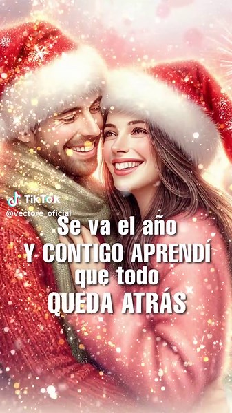 Un Año Más Contigo ❤️✨… Y todavía no sabes cuánto le agradezco a Dios por ponerte en mi camino. Eres mi paz, mi abrazo favorito y mi deseo cumplido cada Navidad y cada Año Nuevo. Que este 2026 nos encuentre más unidos, más fuertes y más enamorados que nunca. ✨🎄💫 #UnAñoMásContigo #Vectore #Navidad2025 #AñoNuevo2026 #CancionRomantica #MusicaOriginal #LoveSong #Parejas #ParaDedicar #RomanticTok #MusicaTikTok #FelizAñoNuevo #TeAmo #Fyp #ParaTi #FinDeAño #NavidadEnPareja #MusicaRomantica #DiosNosBe