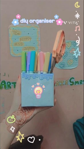 😱DIY using Colgate box (Back to school craft day 5 ) #colgatetoothpaste #diycrafts #organizer