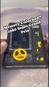 187K views · 3.4K reactions | Top-tier technology in 1980!! Memory Unlocked!? 1980 Sears Grand Prix #retrogaming #handheldgaming #80snostalgia #80stoys #racing #nostalgia #backintheday | CPJ Collectibles | Facebook