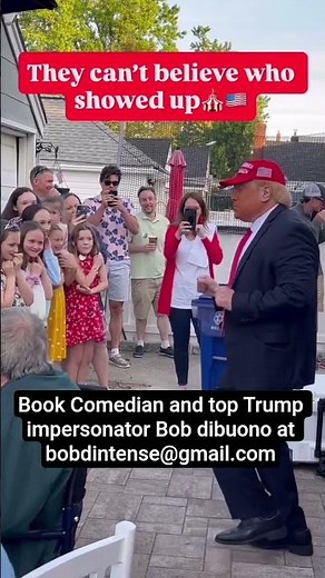 Top Trump impersonator Bob dibuono #texas #funny #eventbooking #usa #event #viral #trump