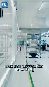 One smartphone produced every 10 seconds: Watch how 1,500 robots make phones at this smart factory in Dongguan, Guangdong, S China | China Xinhua Sci-Tech
