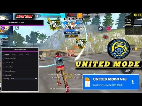 FF HACK MOD MENU DOWNLOAD|| FREE FIRE HEADSHOT HACK ||UNITED MODS V43 FREE FIRE