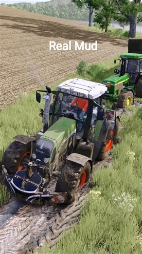 FS25 real mud mod. #fs25 #farming