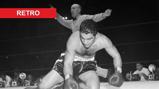 Rocky Marciano was knocked down for the first time by a boxer who refereed Muhammad Ali's 'Phantom Punch' fight