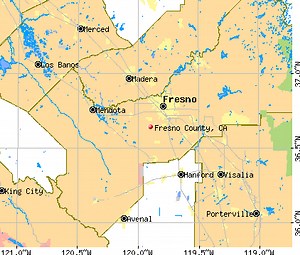 Fresno Map